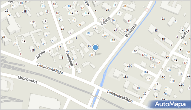 Mińsk Mazowiecki, Zgoda, 8c, mapa Mińsk Mazowiecki