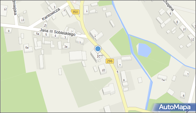 Ruszów, Zgorzelecka, 1C, mapa Ruszów