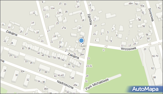 Tomaszów Mazowiecki, Zgodna, 26, mapa Tomaszów Mazowiecki