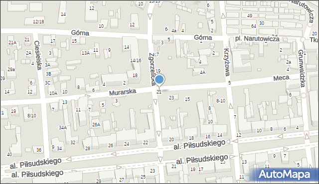 Tomaszów Mazowiecki, Zgorzelicka, 21, mapa Tomaszów Mazowiecki