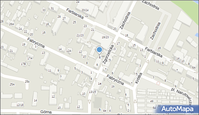 Tomaszów Mazowiecki, Zgorzelicka, 4, mapa Tomaszów Mazowiecki