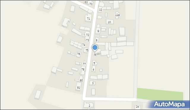 Zgierzynka, Zgierzynka, 6, mapa Zgierzynka