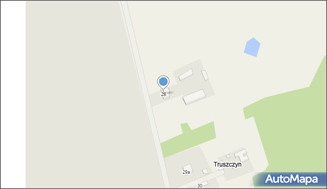 Zglechów, Zglechów, 28, mapa Zglechów