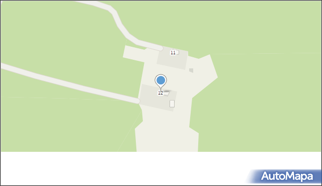 Zglenice-Budy, Zglenice-Budy, 12, mapa Zglenice-Budy