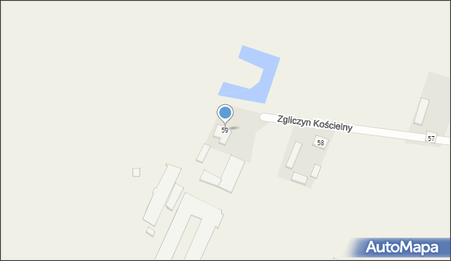Zgliczyn-Glinki, Zgliczyn-Glinki, 59, mapa Zgliczyn-Glinki