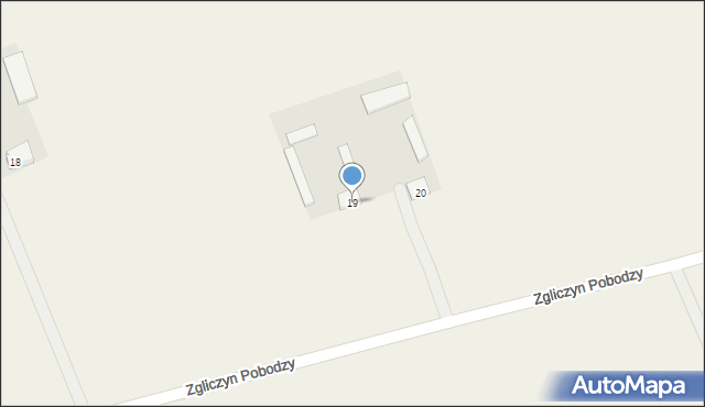 Zgliczyn Pobodzy, Zgliczyn Pobodzy, 19, mapa Zgliczyn Pobodzy
