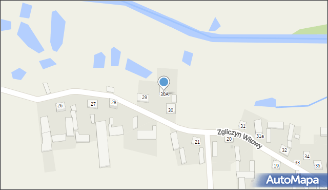 Zgliczyn Witowy, Zgliczyn Witowy, 30A, mapa Zgliczyn Witowy