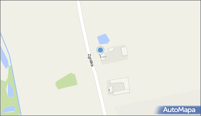 Zgniłka, Zgniłka, 7, mapa Zgniłka