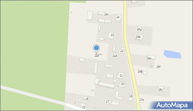 Zgniłocha, Zgniłocha, 21b, mapa Zgniłocha