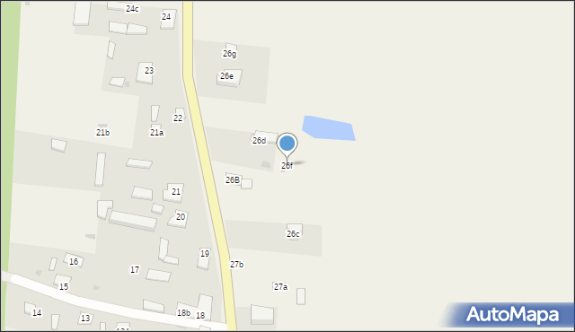 Zgniłocha, Zgniłocha, 26f, mapa Zgniłocha