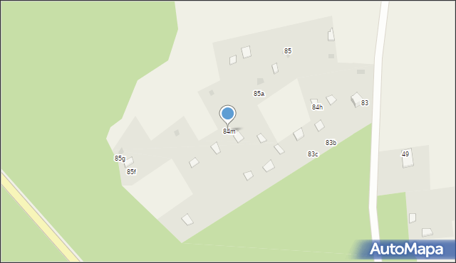 Zgniłocha, Zgniłocha, 84m, mapa Zgniłocha