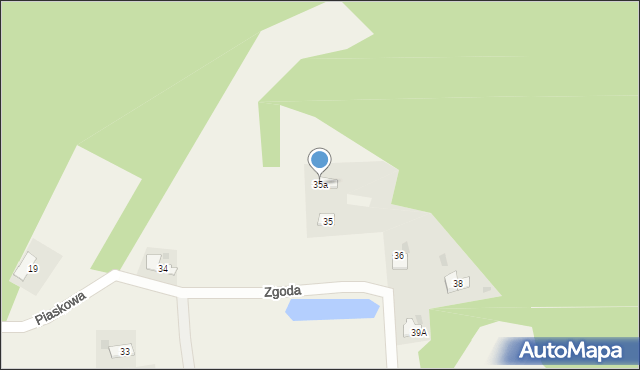 Zgoda, Zgoda, 35a, mapa Zgoda