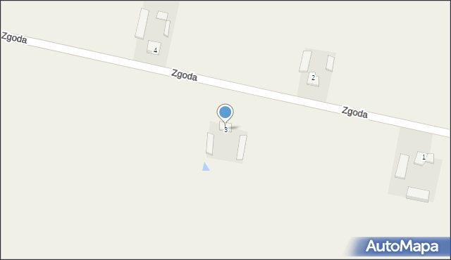 Zgoda, Zgoda, 3, mapa Zgoda