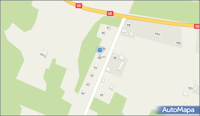 Zgon, Zgon, 60, mapa Zgon