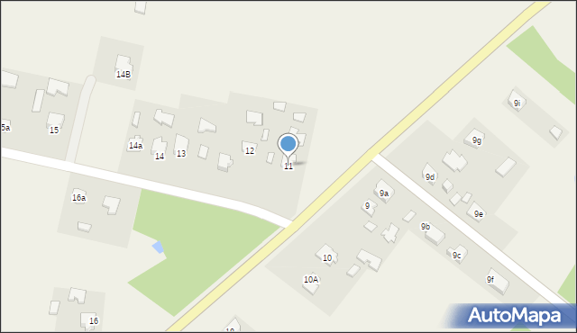 Zgórsko, Zgórsko, 11, mapa Zgórsko