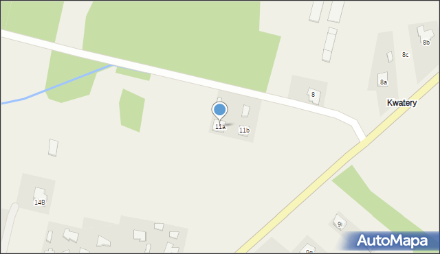 Zgórsko, Zgórsko, 11a, mapa Zgórsko