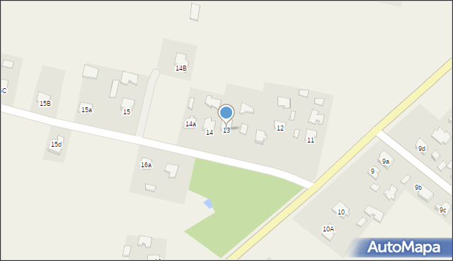 Zgórsko, Zgórsko, 13, mapa Zgórsko