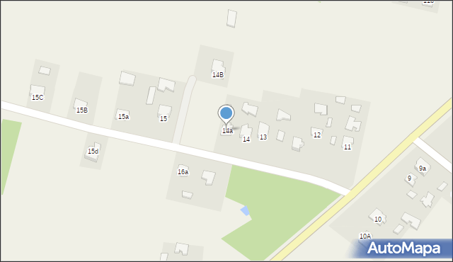 Zgórsko, Zgórsko, 14a, mapa Zgórsko