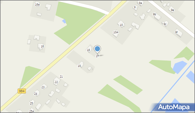 Zgórsko, Zgórsko, 17, mapa Zgórsko