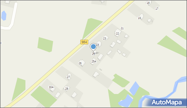 Zgórsko, Zgórsko, 25, mapa Zgórsko