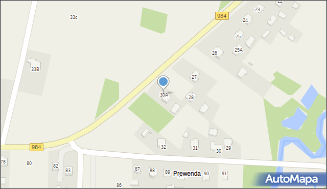 Zgórsko, Zgórsko, 30A, mapa Zgórsko