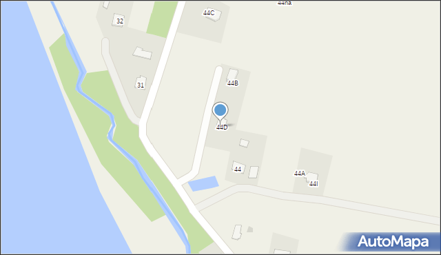 Zgórsko, Zgórsko, 44D, mapa Zgórsko