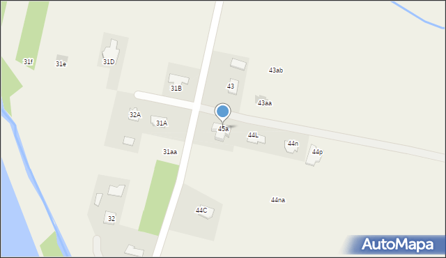 Zgórsko, Zgórsko, 45a, mapa Zgórsko