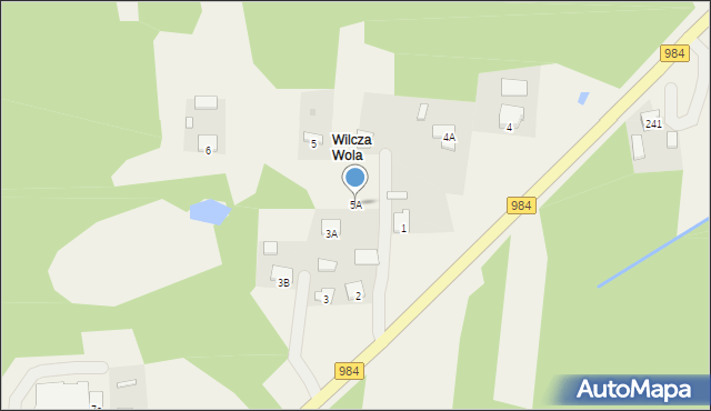 Zgórsko, Zgórsko, 5A, mapa Zgórsko