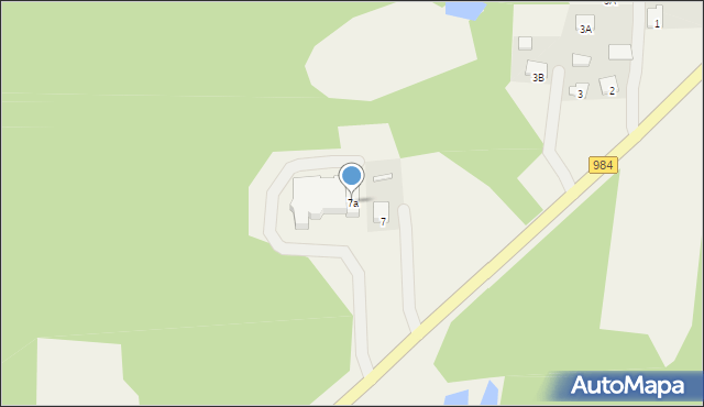 Zgórsko, Zgórsko, 7a, mapa Zgórsko