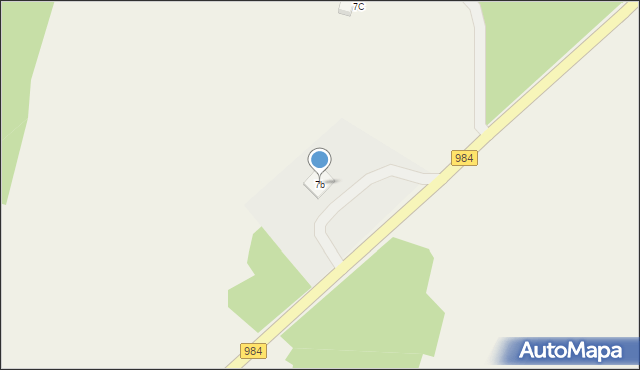 Zgórsko, Zgórsko, 7b, mapa Zgórsko