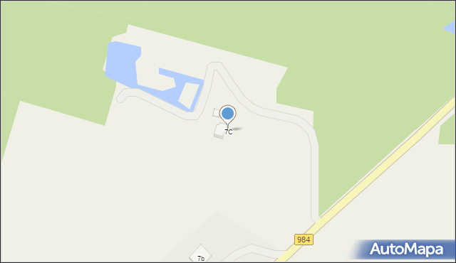 Zgórsko, Zgórsko, 7C, mapa Zgórsko