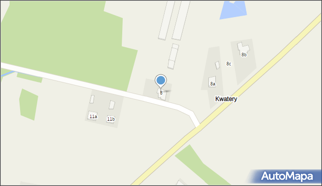 Zgórsko, Zgórsko, 8, mapa Zgórsko