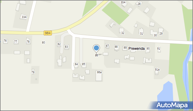 Zgórsko, Zgórsko, 86, mapa Zgórsko