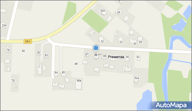 Zgórsko, Zgórsko, 88, mapa Zgórsko