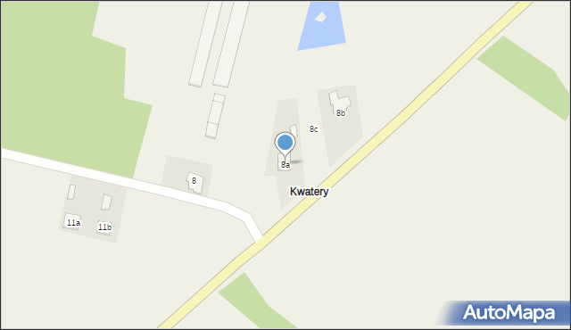 Zgórsko, Zgórsko, 8a, mapa Zgórsko