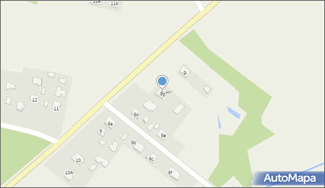 Zgórsko, Zgórsko, 9g, mapa Zgórsko