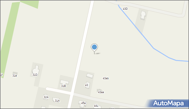 Zgórsko, Zgórsko, 43a, mapa Zgórsko