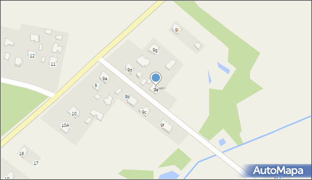 Zgórsko, Zgórsko, 9e, mapa Zgórsko