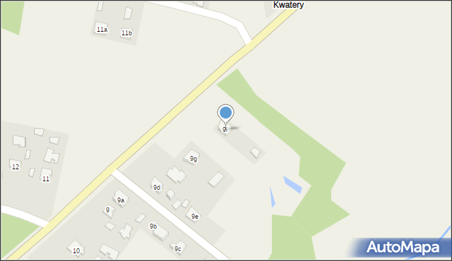 Zgórsko, Zgórsko, 9i, mapa Zgórsko