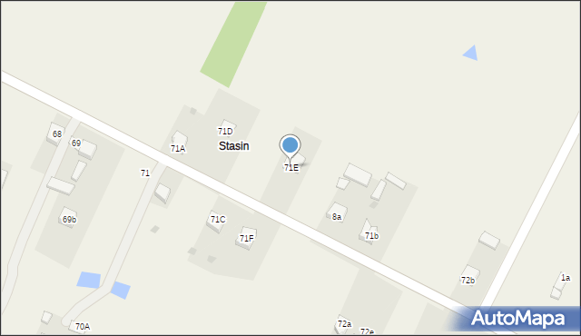 Zgórze, Zgórze, 71E, mapa Zgórze