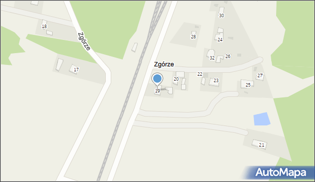 Zgórze, Zgórze, 19, mapa Zgórze