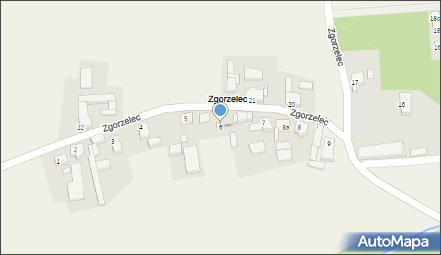 Zgorzelec, Zgorzelec, 6, mapa Zgorzelec