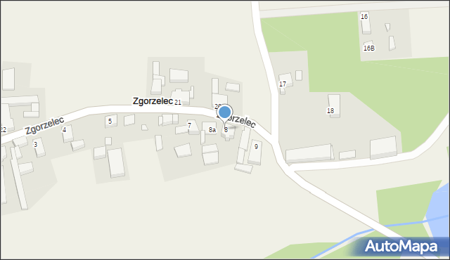 Zgorzelec, Zgorzelec, 8, mapa Zgorzelec