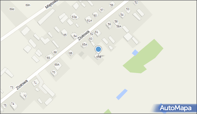 Barszczewo, Ziołowa, 91, mapa Barszczewo