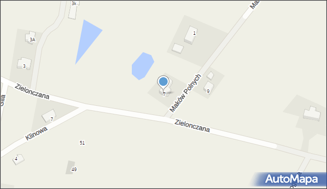 Boduszewo, Zielonczana, 7, mapa Boduszewo