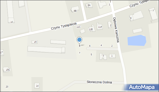 Bojano, Zielona Dolina, 8, mapa Bojano