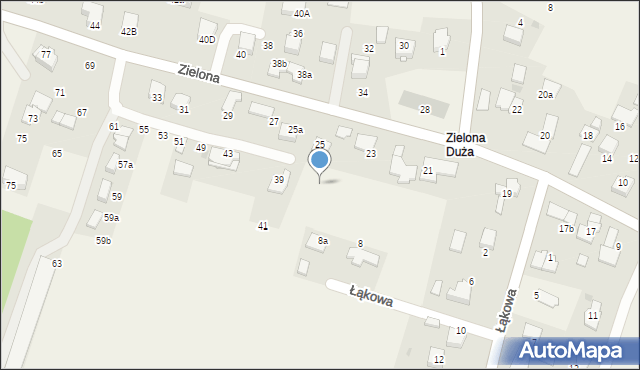 Bolechowice, Zielona, 37, mapa Bolechowice