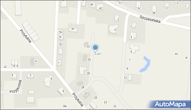 Dobra, Zielona Dolina, 14, mapa Dobra