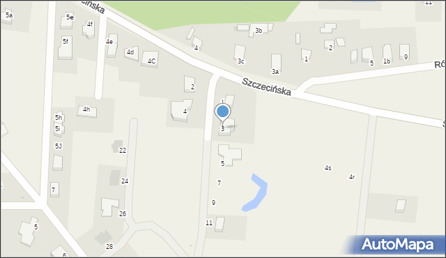 Dobra, Zielona Dolina, 3, mapa Dobra