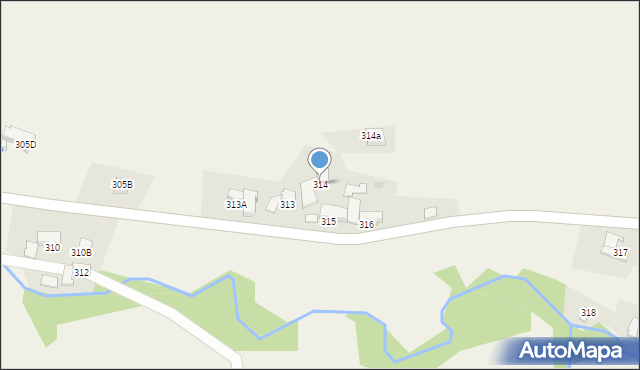 Dzianisz, Zielna, 3, mapa Dzianisz